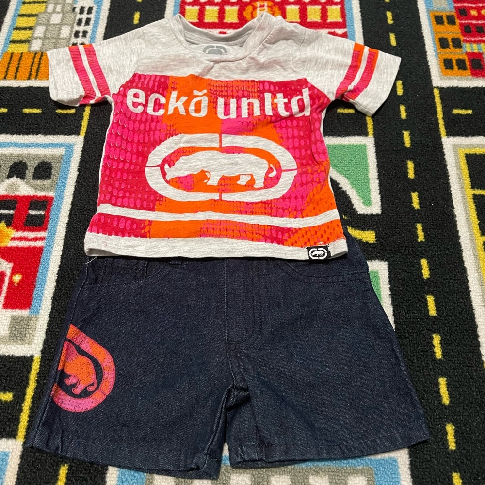 18 Months Boy Ecko Unlimited Short Set